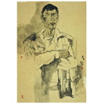 《小镇记事·镇干部》康移风·墨行