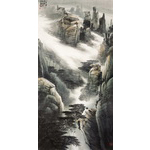胡立伟《八千云海涌奇峰》