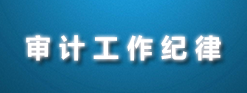 审计工作纪律
